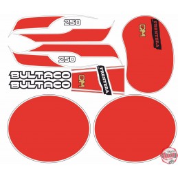 Juego Adhesivos Bultaco...